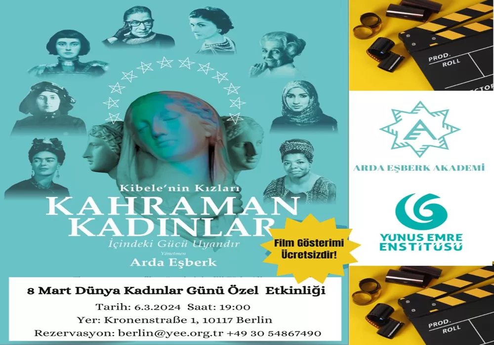 "Kibele’nin Kızları” tiyatro oyununun filmi Berlinliler ile buluşuyor