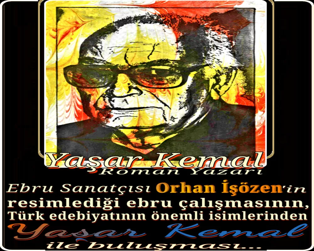 EBRU SANATININ AVRUPA`DAKİ TEMSİLCİLERİNDEN OLAN ORHAN İŞÖZEN’DEN SERGİ