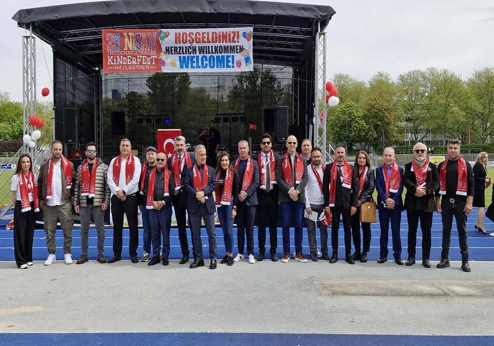 23 Nisan Bayramı Heilbronn 'da Coşkuyla kutlandı
