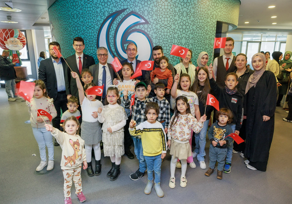 Berlin Yunus Emre Enstitüsü’nde ‘23 Nisan Çocuk Şenliği’