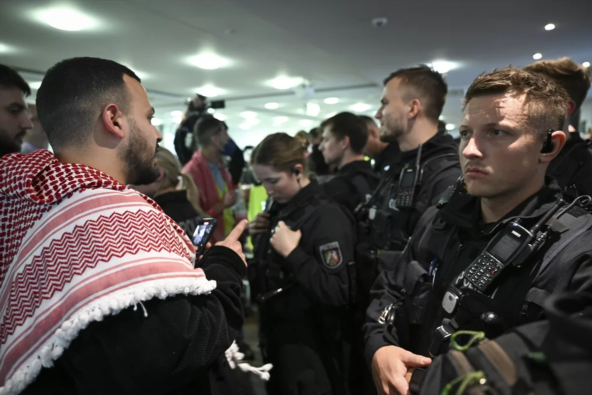 Berlin'de düzenlenen Filistin Kongresi polis tarafından sonlandırıldı
