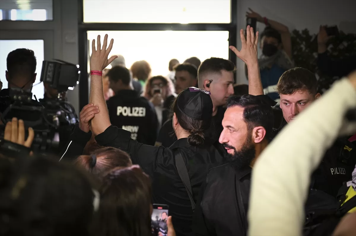 Berlin'de düzenlenen Filistin Kongresi polis tarafından sonlandırıldı
