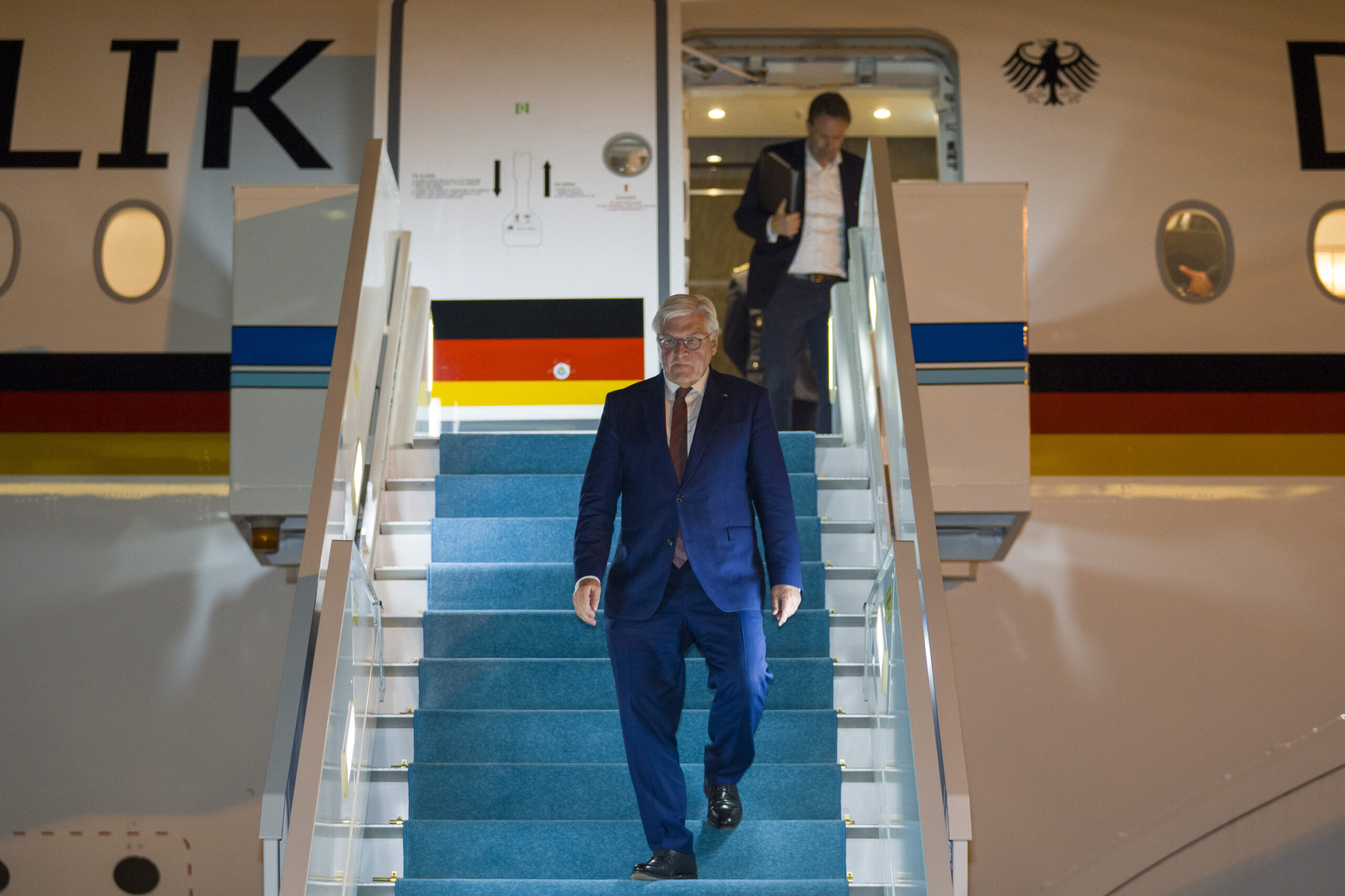 Steinmeier, Erdoğan ile görüşmek üzere Ankara'ya geldi