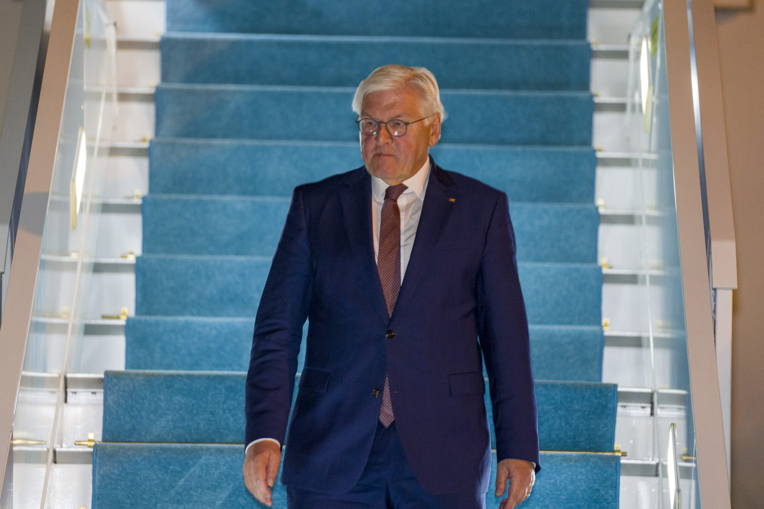Steinmeier, Erdoğan ile görüşmek üzere Ankara'ya geldi