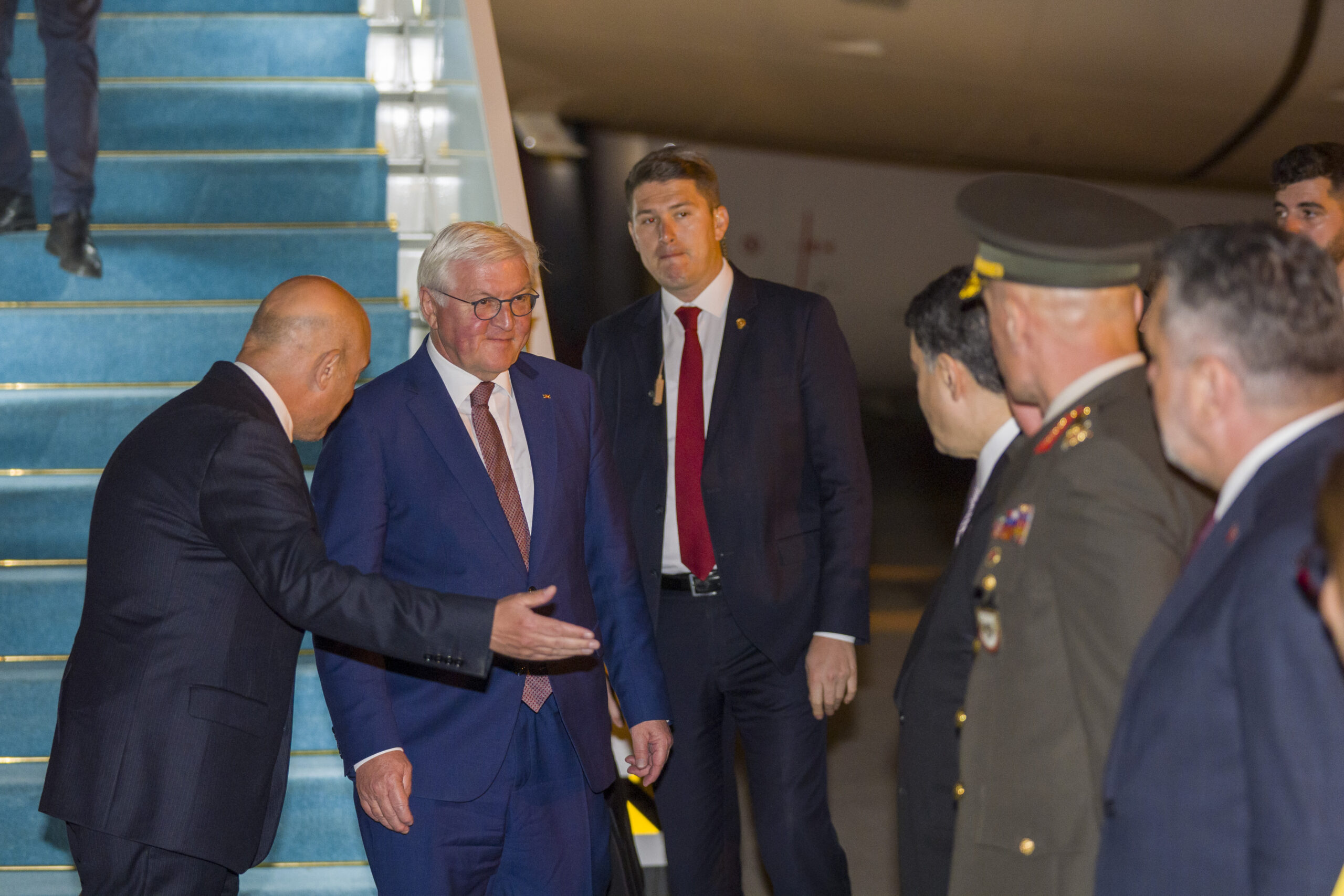 Steinmeier, Erdoğan ile görüşmek üzere Ankara'ya geldi
