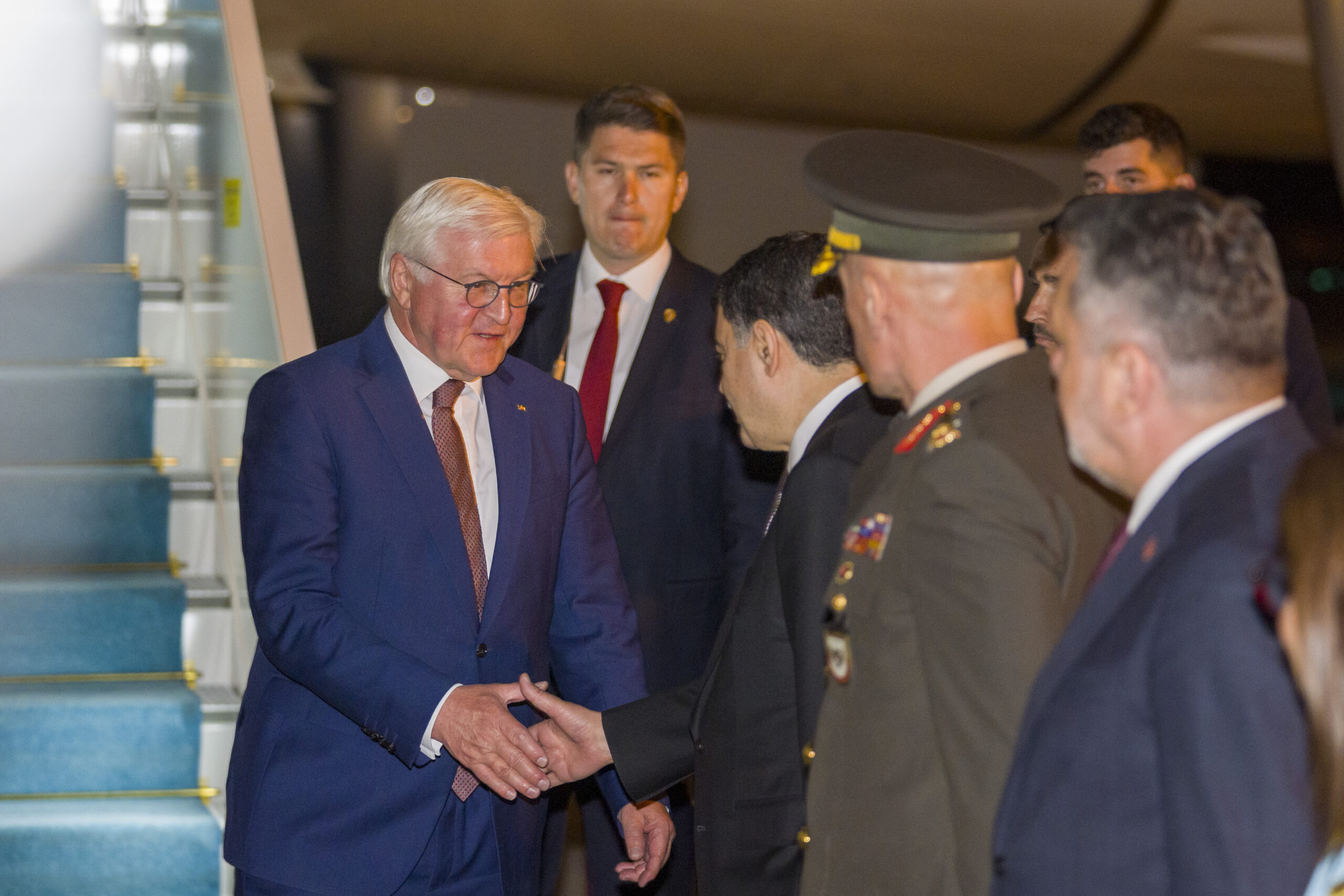 Steinmeier, Erdoğan ile görüşmek üzere Ankara'ya geldi