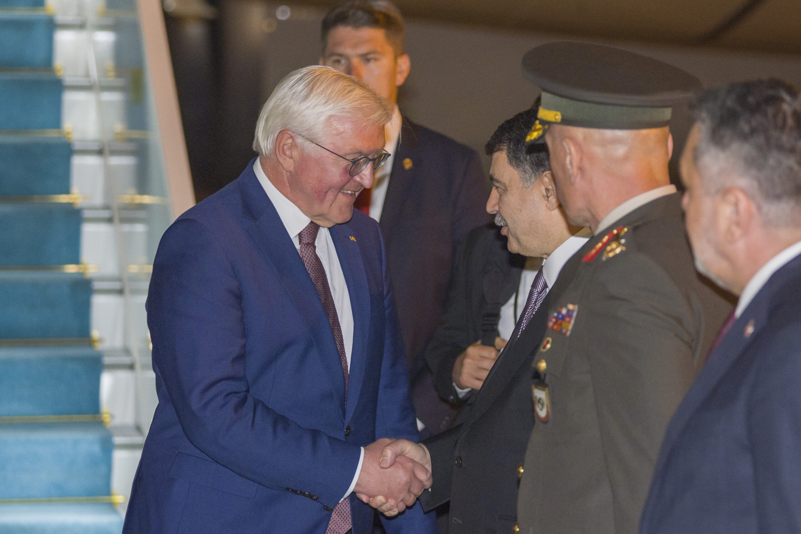 Steinmeier, Erdoğan ile görüşmek üzere Ankara'ya geldi