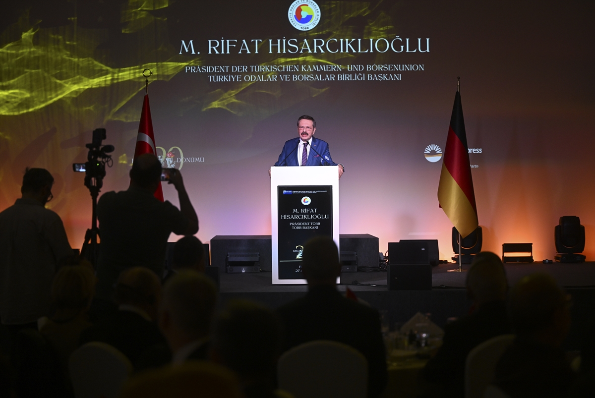 TOBB Başkanı Hisarcıklıoğlu’dan Almanya’da AB ile Gümrük Birliği'nin yenilenmesi çağrısı