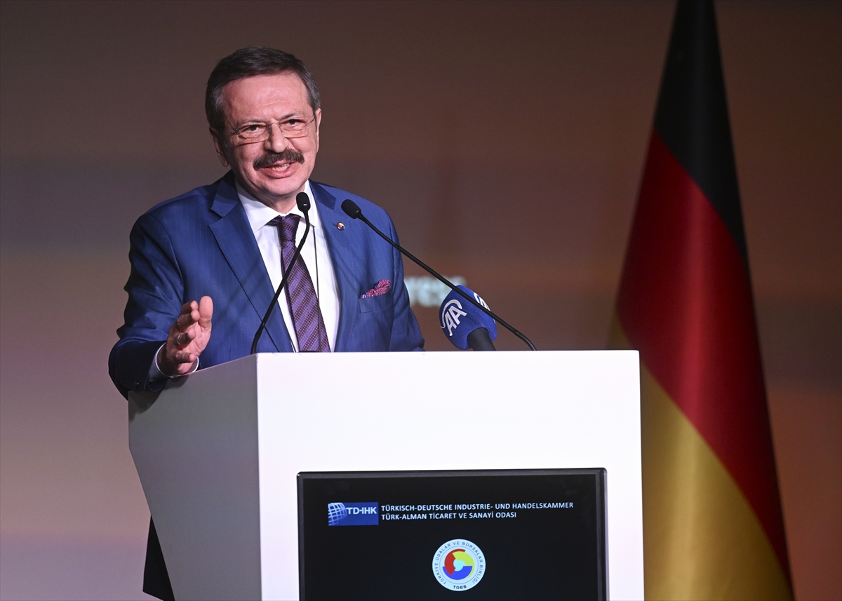 TOBB Başkanı Hisarcıklıoğlu’dan Almanya’da AB ile Gümrük Birliği'nin yenilenmesi çağrısı