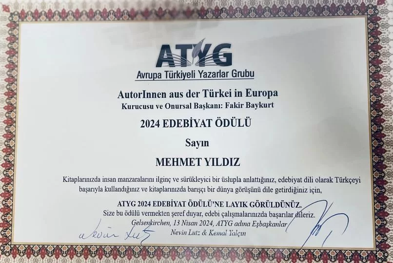 Avrupa Türkiyeli Yazarlar Grubu ATYG Gelsenkirchen`de Buluştu