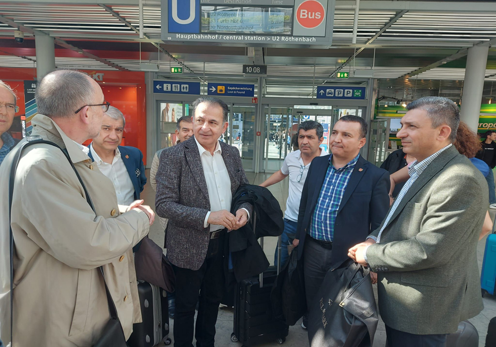 Antalya Gazeteciler Cemiyeti heyeti Nürnberg'e geldi