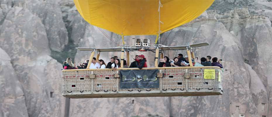 Balon turları Kapadokya'da turizmin lokomotifi oluyor