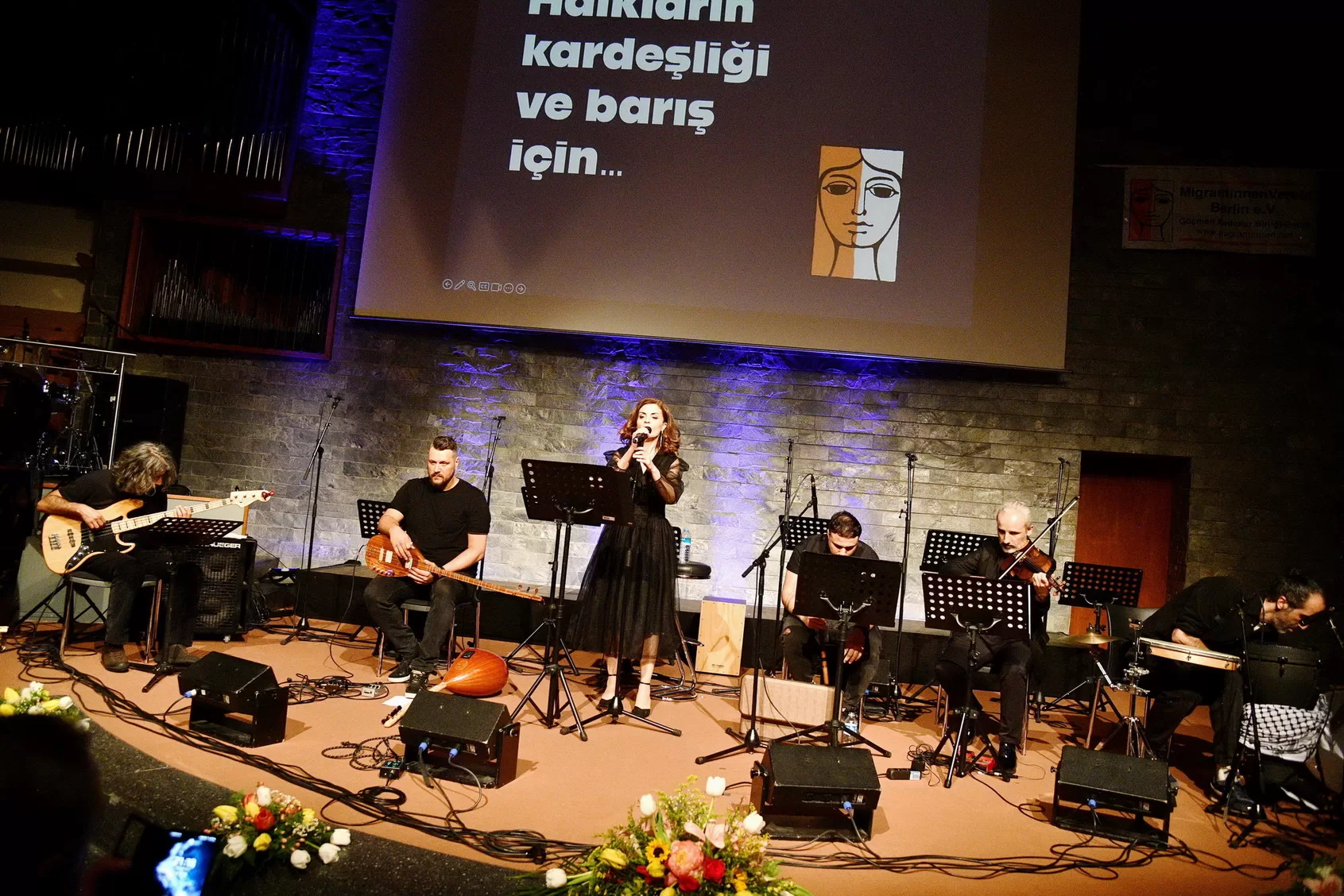 Göçmen Kadınlar eşitlik, barış ve dayanışma için söylediler