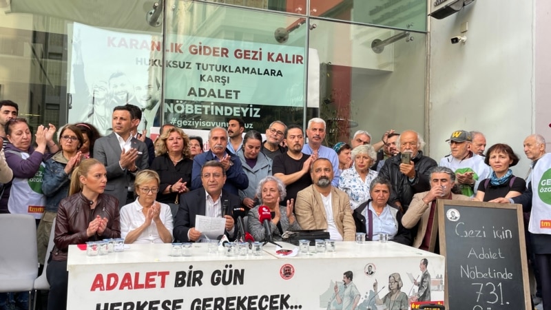 Gezi Parkı davasındaki tutuklamaların ikinci yılında "Gezi'ye özgürlük ve anayasaya uyma" çağrısı