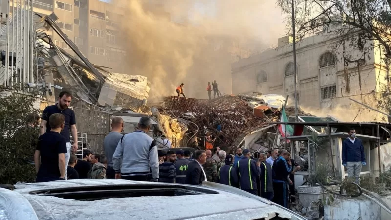 “İsrail Şam'daki İran konsolosluk binasını vurdu, ölenler arasında İranlı üst düzey komutan da var”