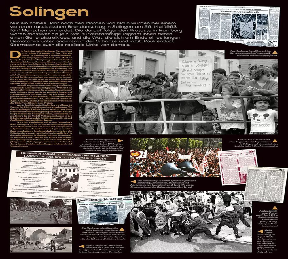 "Hamburg'da 1990'lı Yıllarda Göçmenlerin Direnişi" sergisi