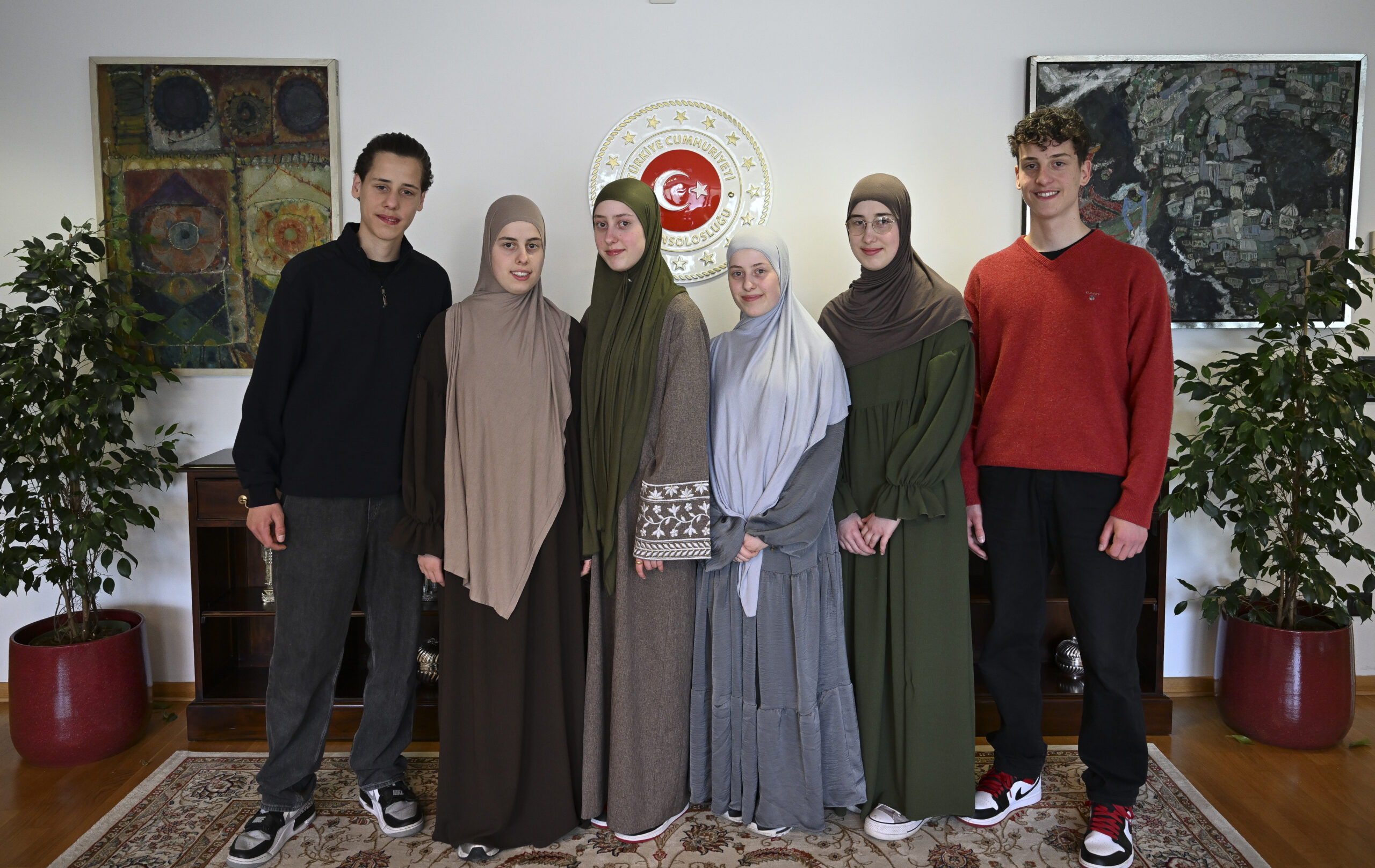 Berlinli Altızlar Başkonsolos İlker Okan Şanlı'yı ziyaret etti