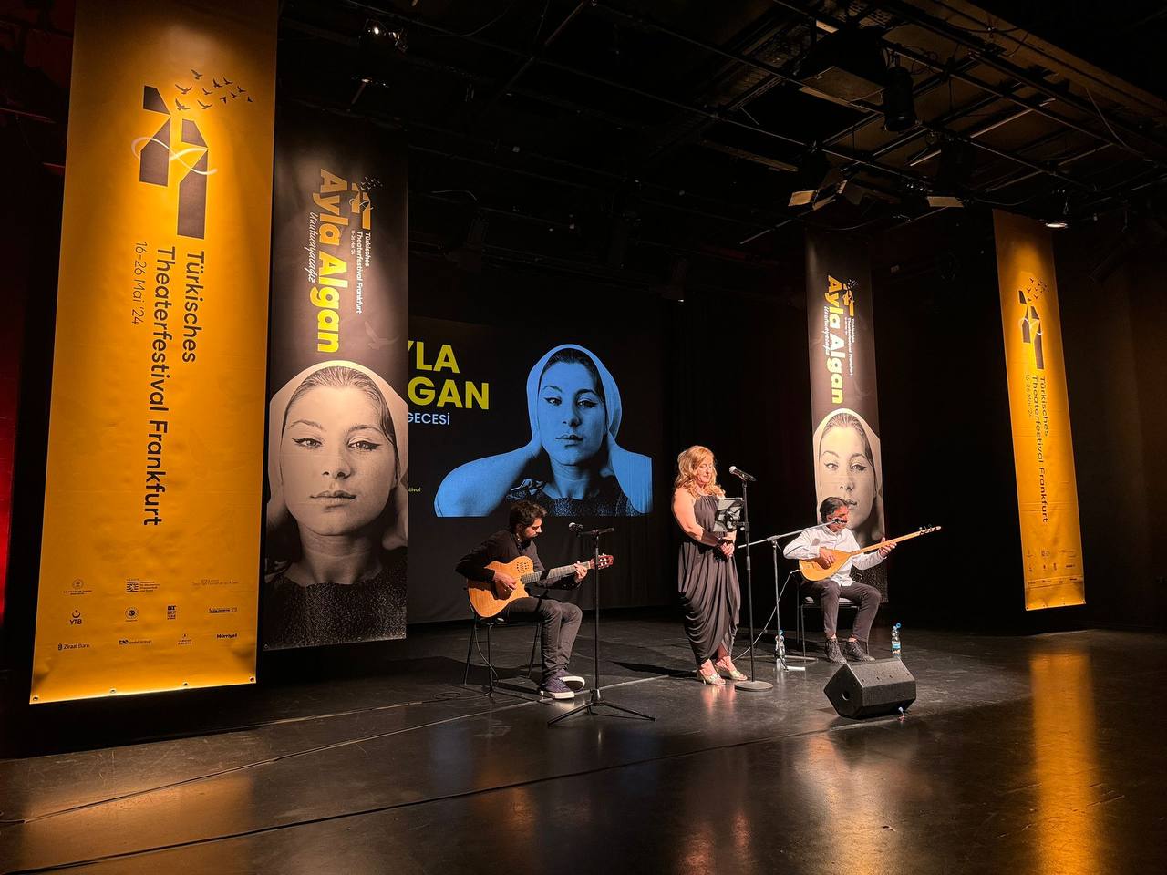 11. Frankfurt Türk Tiyatro Festivali, "Ayla Algan Anma Gecesi" ile başladı