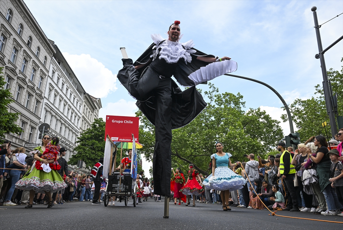 26. Berlin Kültürler Karnavalı Renkli Görüntülere Sahne Oldu