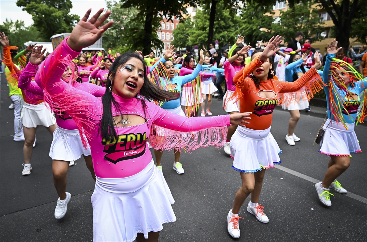 26. Berlin Kültürler Karnavalı Renkli Görüntülere Sahne Oldu
