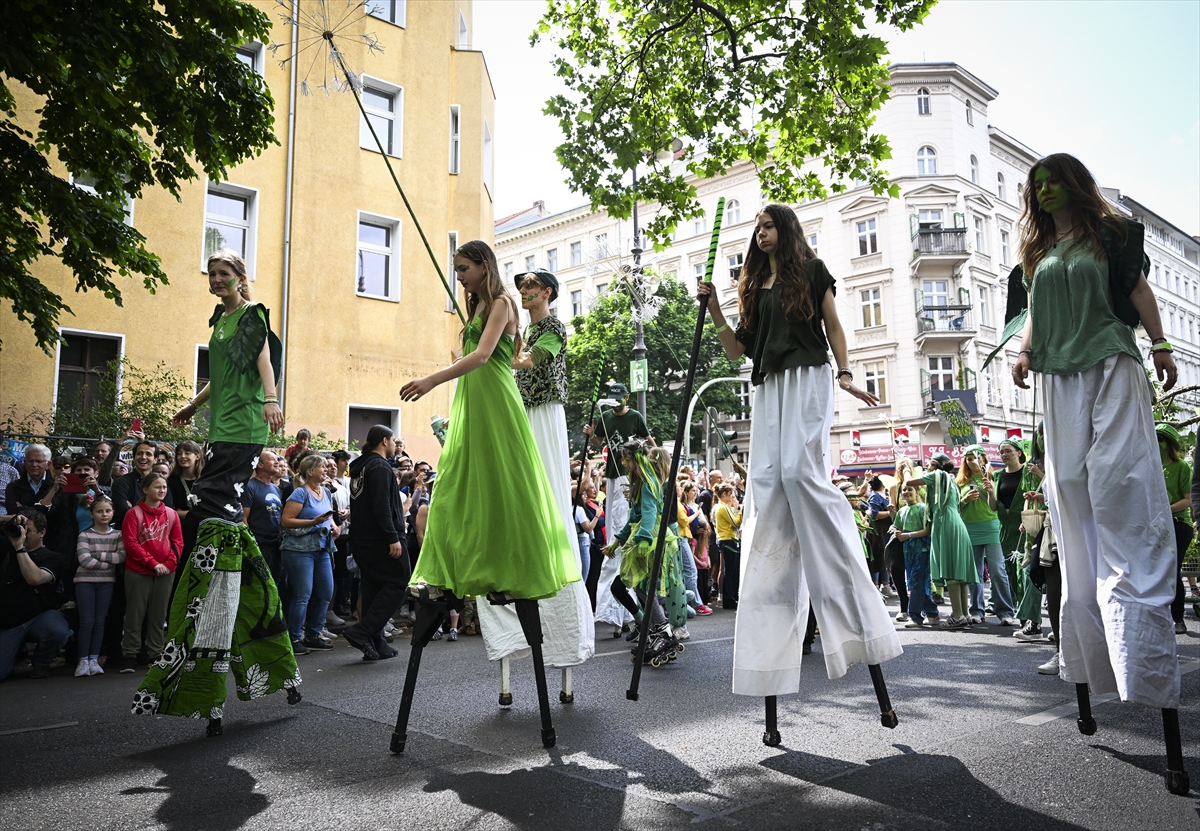 26. Berlin Kültürler Karnavalı Renkli Görüntülere Sahne Oldu