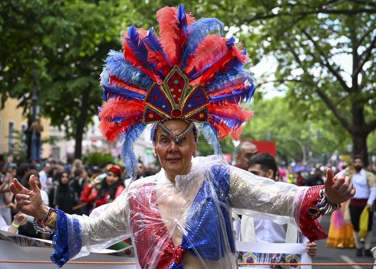 26. Berlin Kültürler Karnavalı Renkli Görüntülere Sahne Oldu