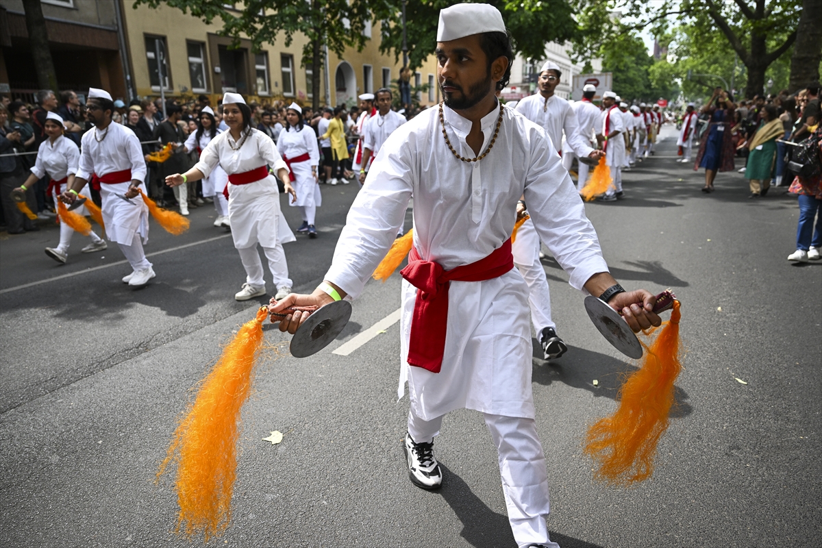 26. Berlin Kültürler Karnavalı Renkli Görüntülere Sahne Oldu