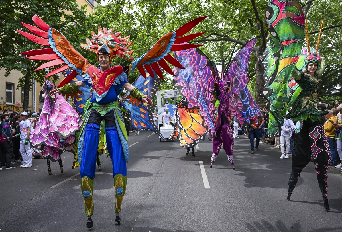 26. Berlin Kültürler Karnavalı Renkli Görüntülere Sahne Oldu