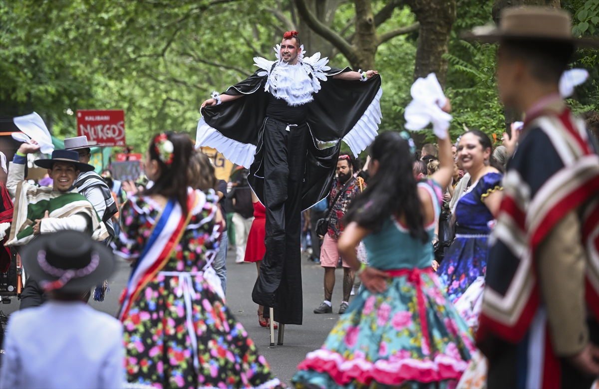 26. Berlin Kültürler Karnavalı Renkli Görüntülere Sahne Oldu