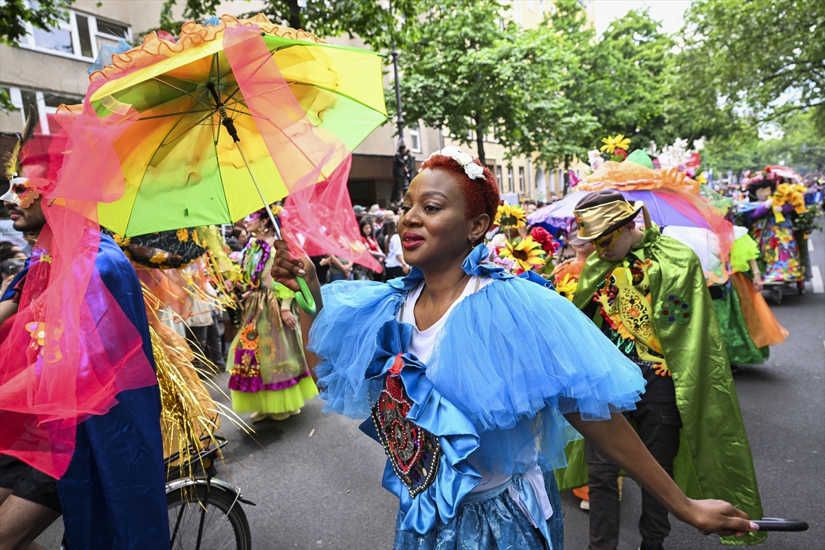 26. Berlin Kültürler Karnavalı Renkli Görüntülere Sahne Oldu
