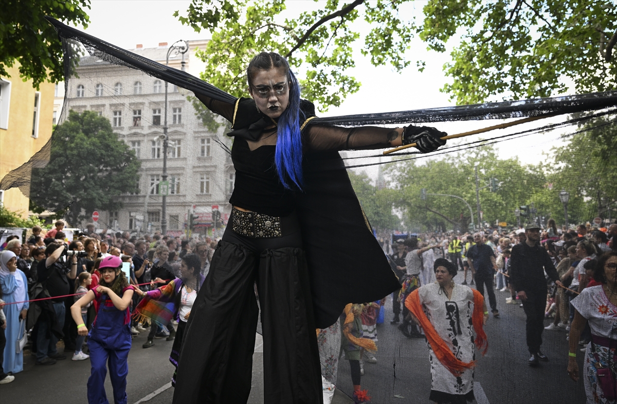 26. Berlin Kültürler Karnavalı Renkli Görüntülere Sahne Oldu
