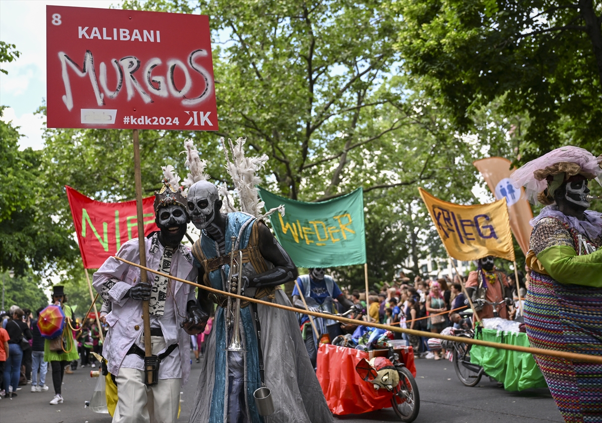 26. Berlin Kültürler Karnavalı Renkli Görüntülere Sahne Oldu