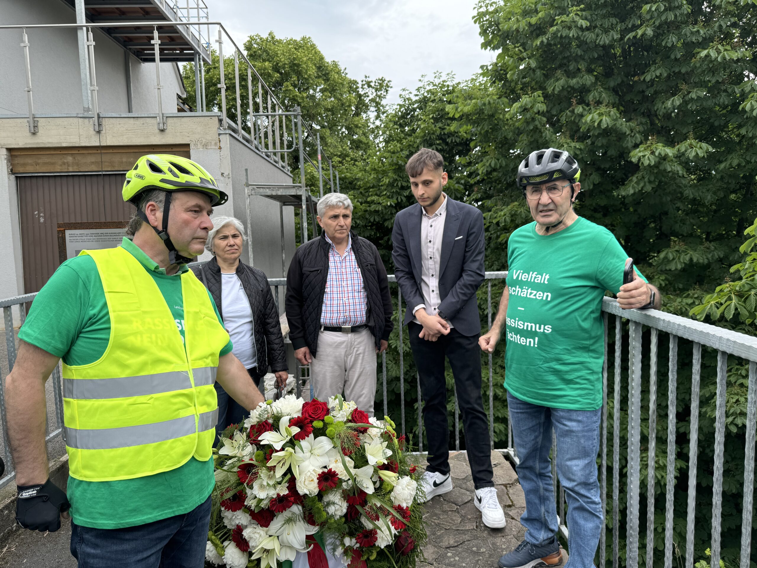 Irkçılığa karşı Solingen'de pedal çevirdiler
