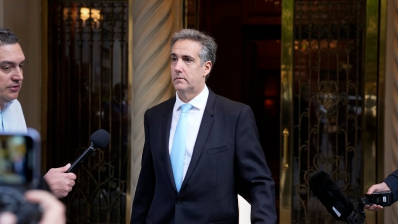 Trump'ın eski porno yıldızıyla ilişki iddiasına dair davada Trump'ın eski avukatı Cohen konuştu