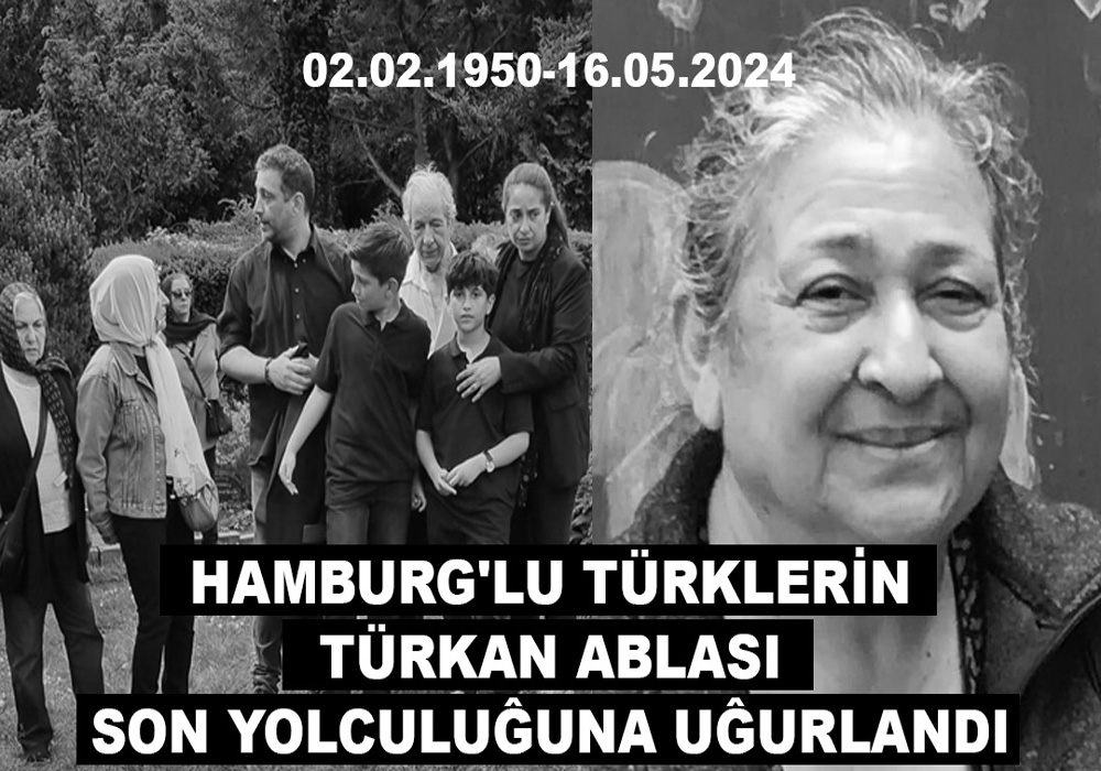 Hamburg`un sevilen ablası son yolculuğuna uğurlandı