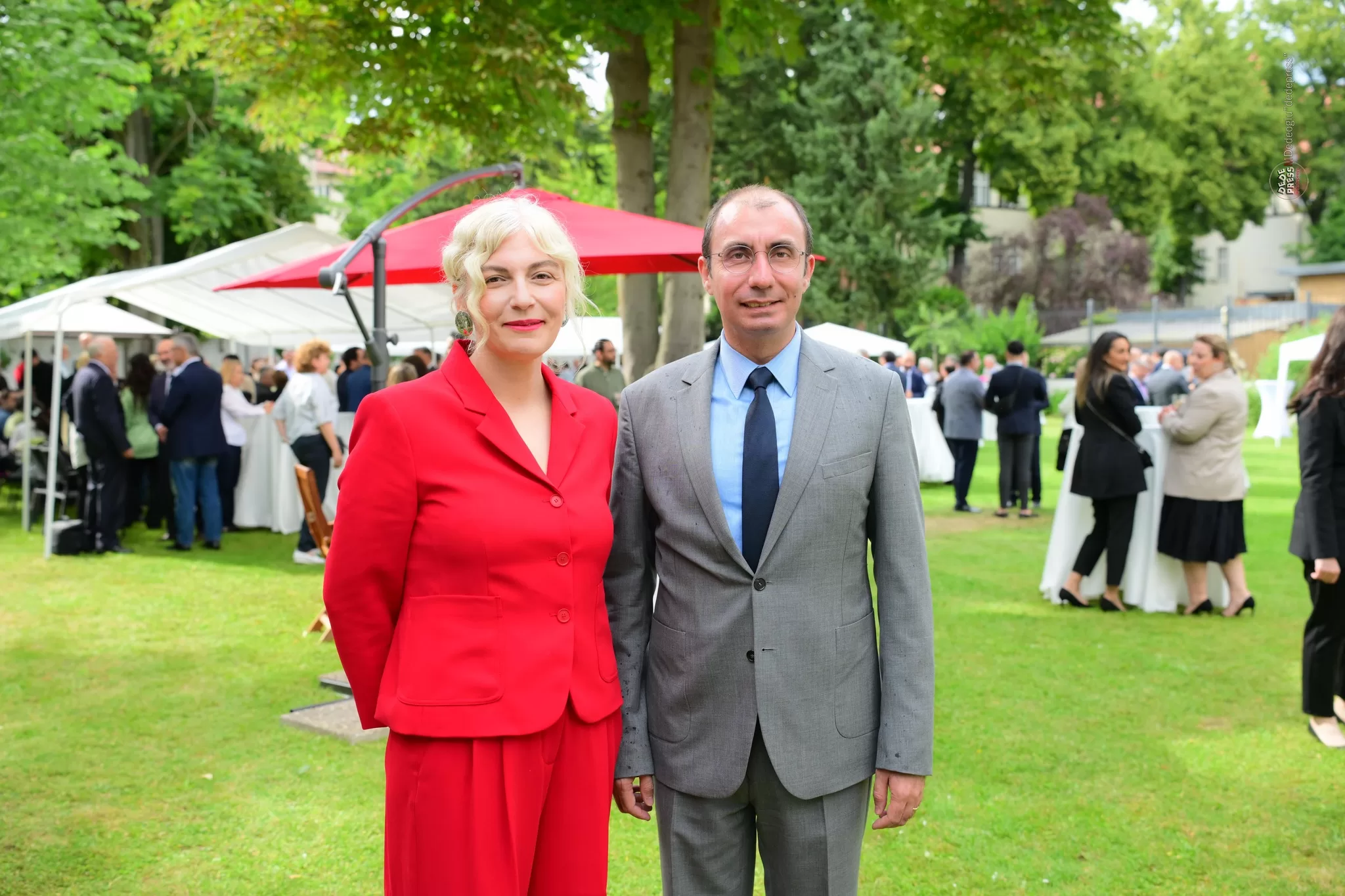 Berlin'de Türk toplumu bayramlaşma etkinliğinde bir araya geldi