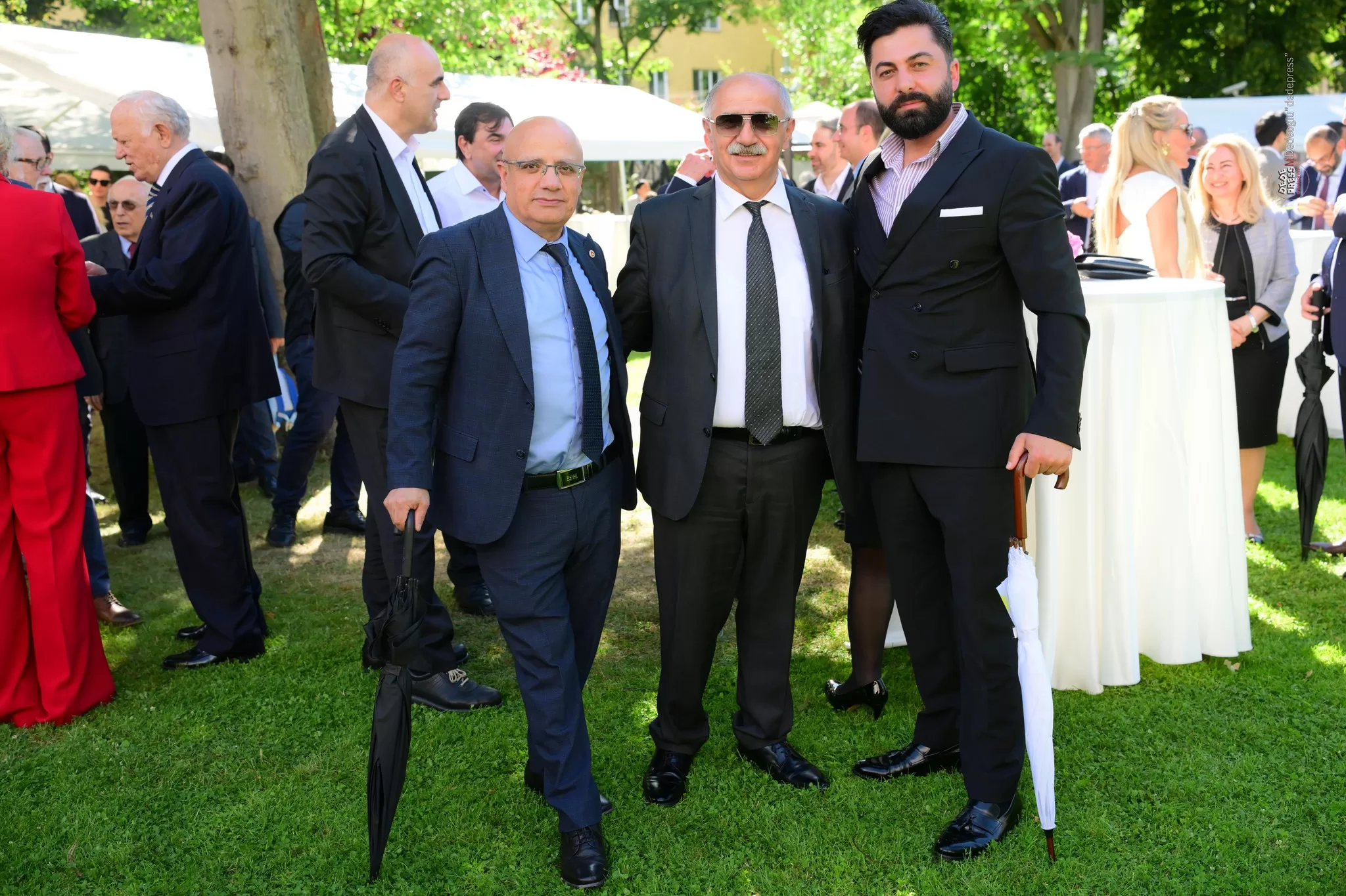 Berlin'de Türk toplumu bayramlaşma etkinliğinde bir araya geldi