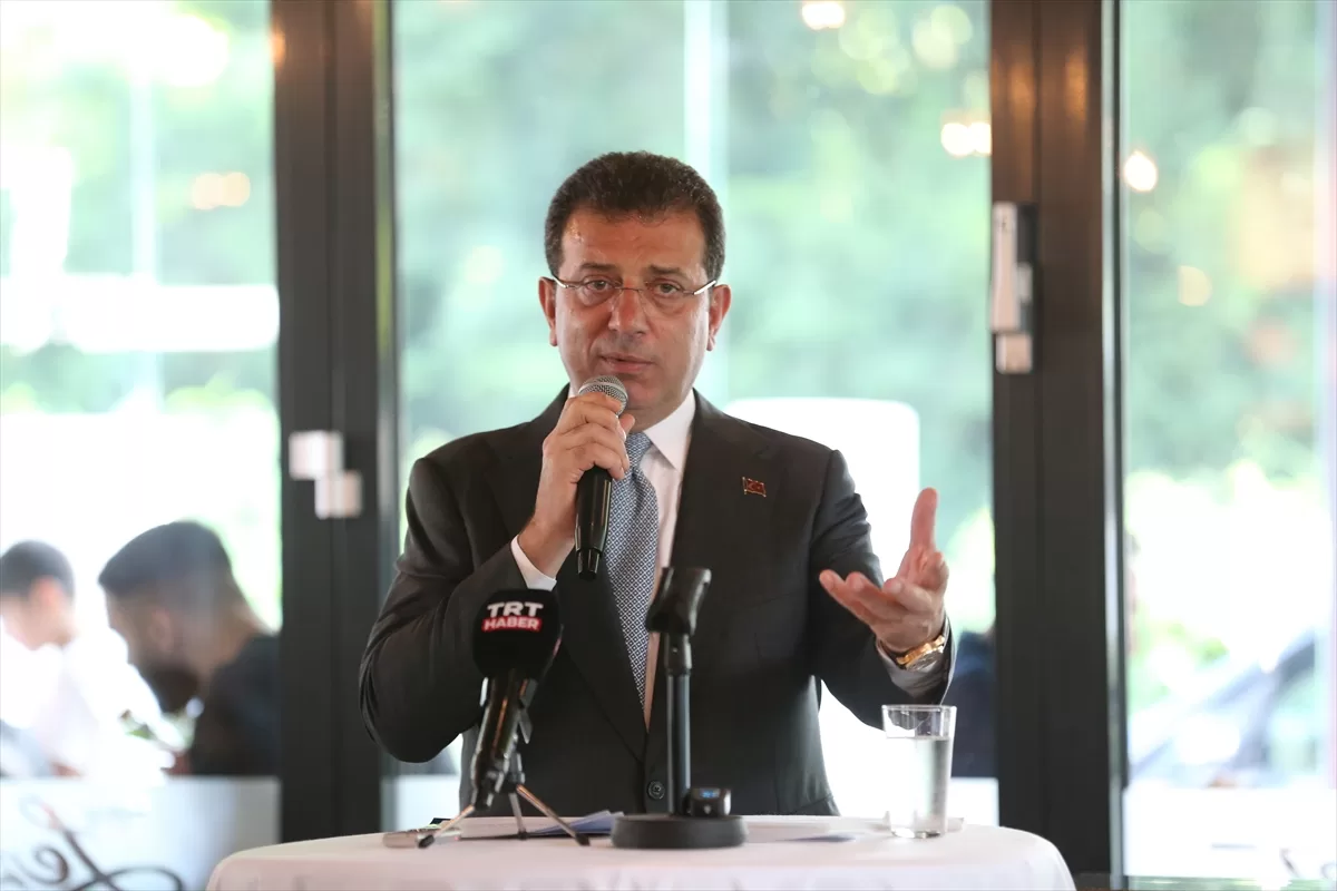 İmamoğlu, Almanya'da Türk iş adamları ve sanayicileri ile buluştu