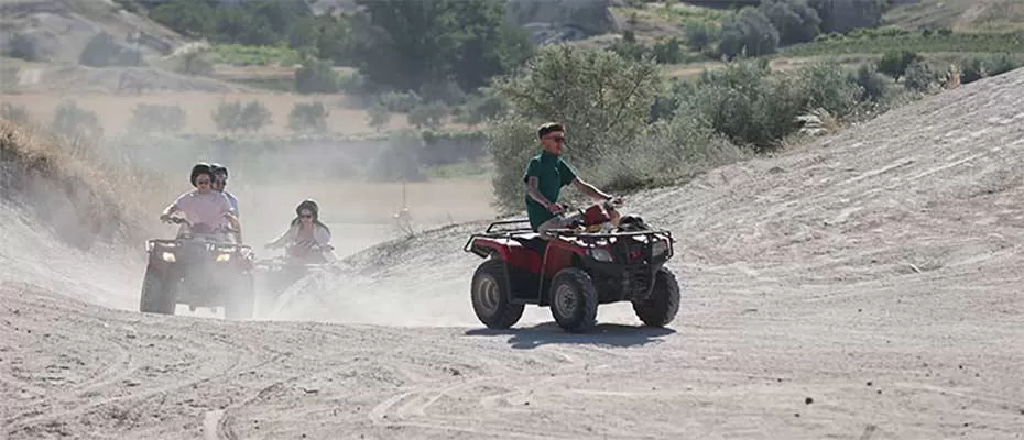 Aktivite turizmi Kapadokya'ya bayram sevinci yaşattı