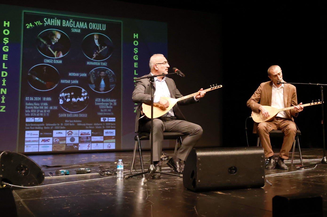 Şahin Bağlama Okulu, kuruluşunun 24. Yılını güzel bir konserle kutladı