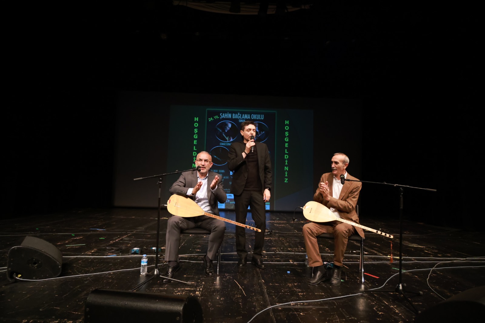 Şahin Bağlama Okulu, kuruluşunun 24. Yılını güzel bir konserle kutladı