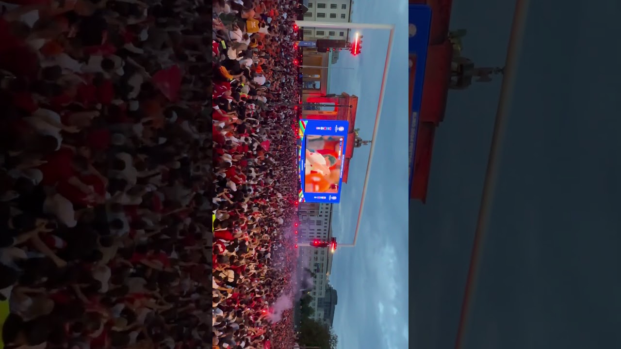 Berlin Brandenburger Tor Türkiye ~ Hollanda Karşılaşması