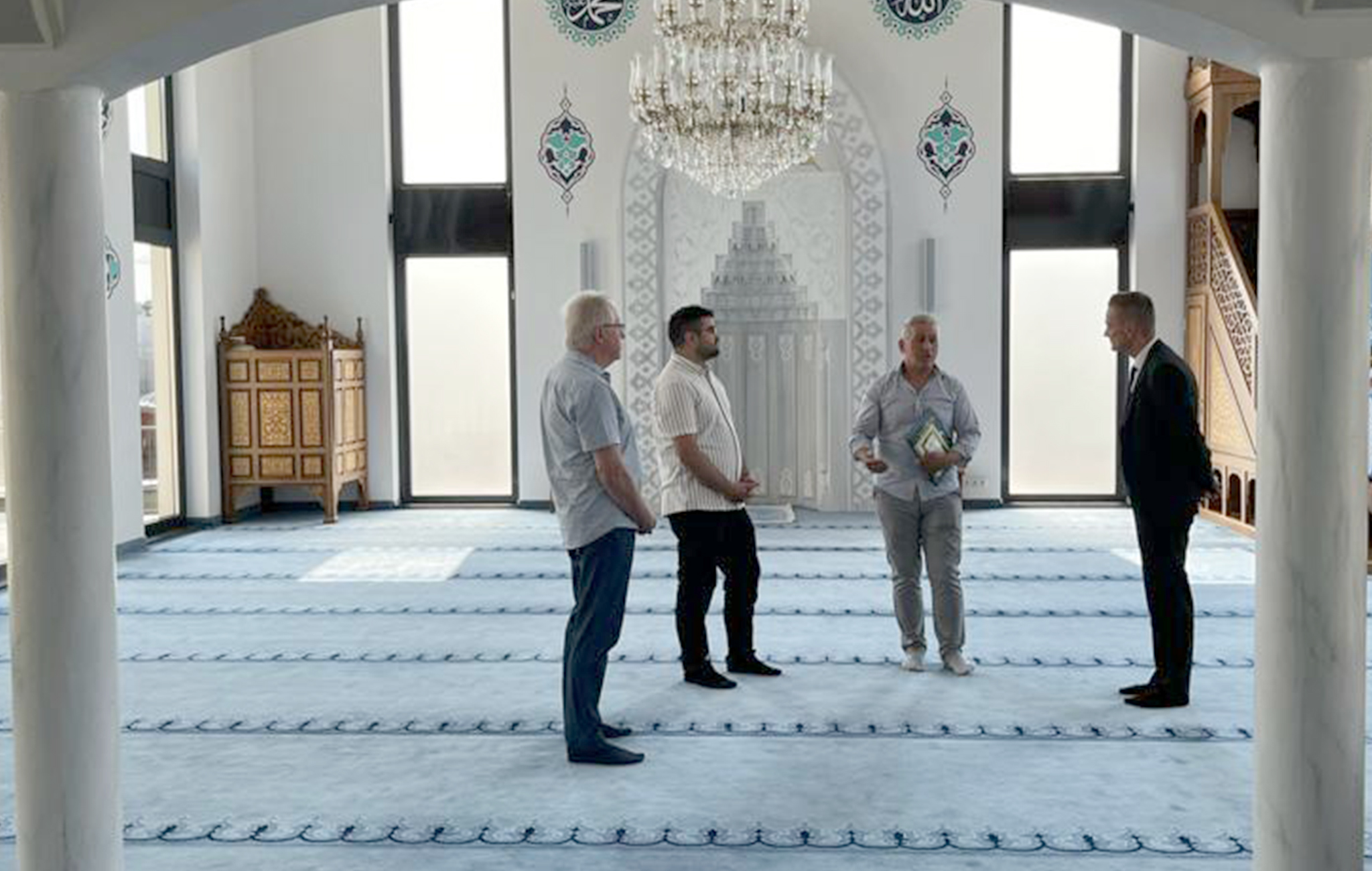 Eyalet hükümetinden Pfaffenhofen DİTİB Camii’ne ziyaret