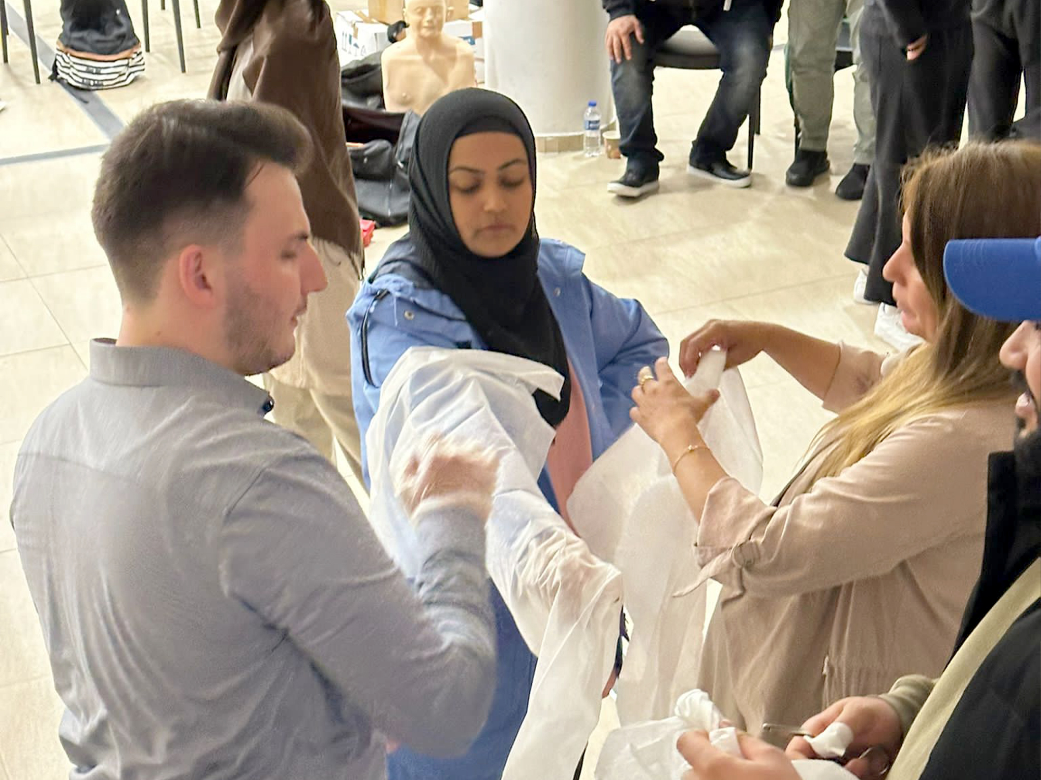 DİTİB gençleri ilkyardım eğitimi aldı
