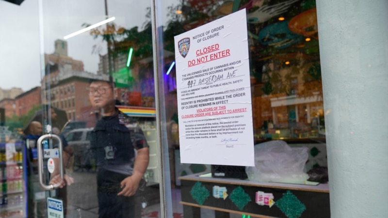 New York’ta yasa dışı marihuana satışı yapan bin dükkâna kilit vuruldu