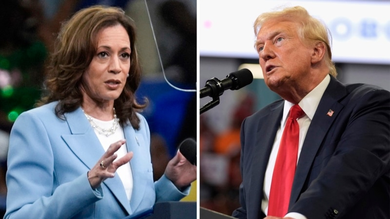 Trump, Harris'in şahsına ve politikalarına saldırılarını sürdürdü