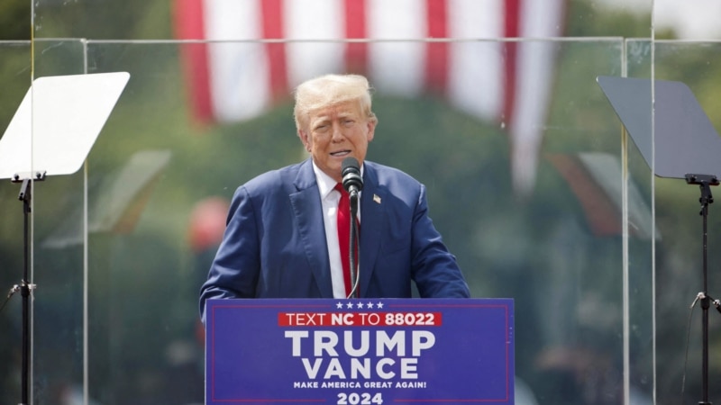 Trump’tan geçen ayki suikast girişiminden sonra açık havada ilk miting