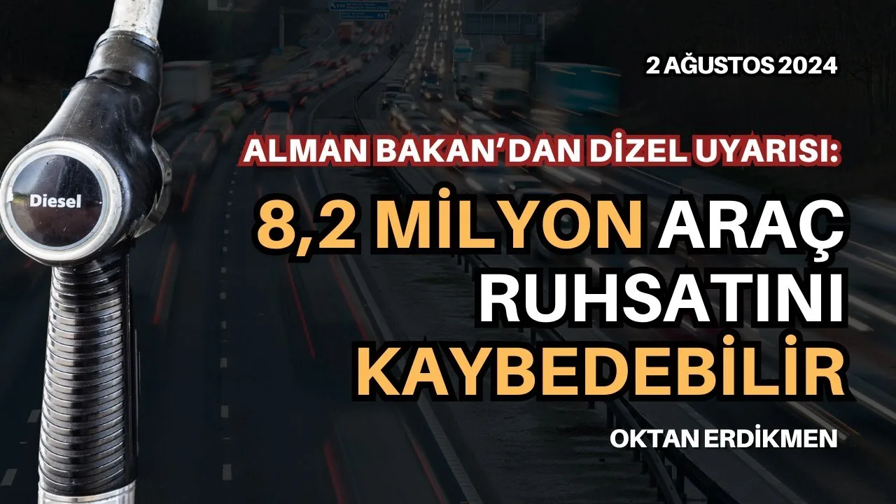 Almanya’da 8 milyon araç ruhsatı kaybedebilir