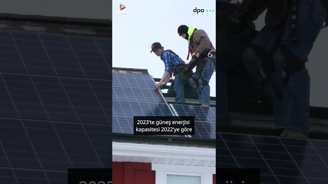 Almanya’da güneş enerjisi ürtiminde rekor gelişme