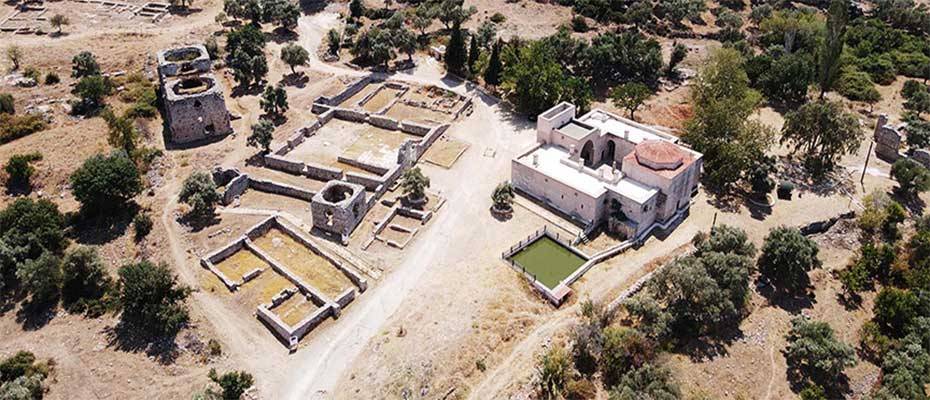 Beçin Antik Kenti’ndeki kazılarda Menteşeoğulları Beyliği döneminden sarnıç ortaya çıkarıldı